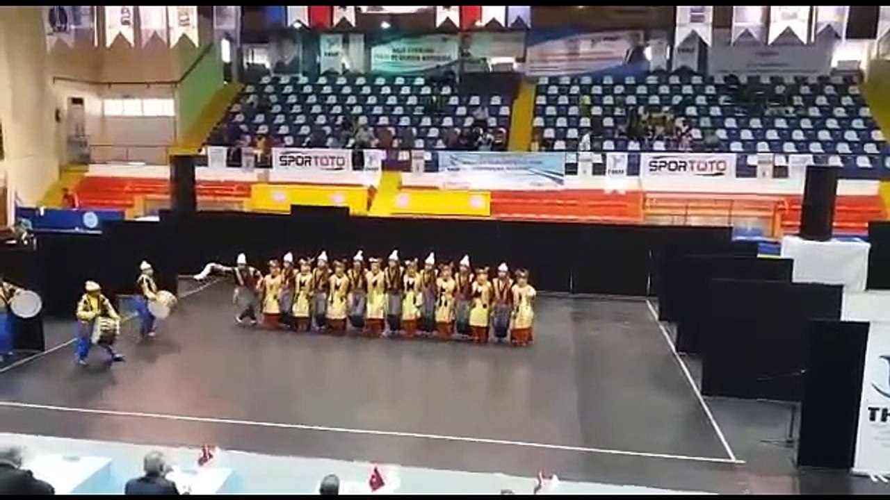 GAZİANTEP ŞEHİTKAMİL H.E.M. HALK OYUNLARI EKİBİ HATAY BÖLGE BİRİNCİSİ 2016