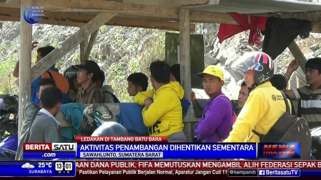 Gas Metan Diduga Picu Ledakan Tambang Batu Bara Sawahlunto