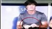 Joachim Low caught on camera - scratch, nose picking and smelling his own genitals