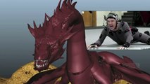 'Hobbit' 2- Making of Smaug (Russian voice)