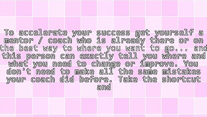 What It Takes To Become Successful