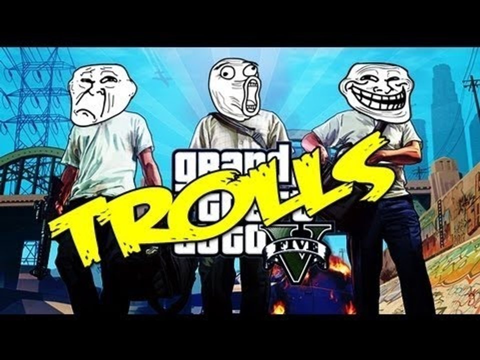 GTA V Online Trolling Players