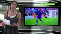 Pellé marca el 2-0 contra España en la Eurocopa