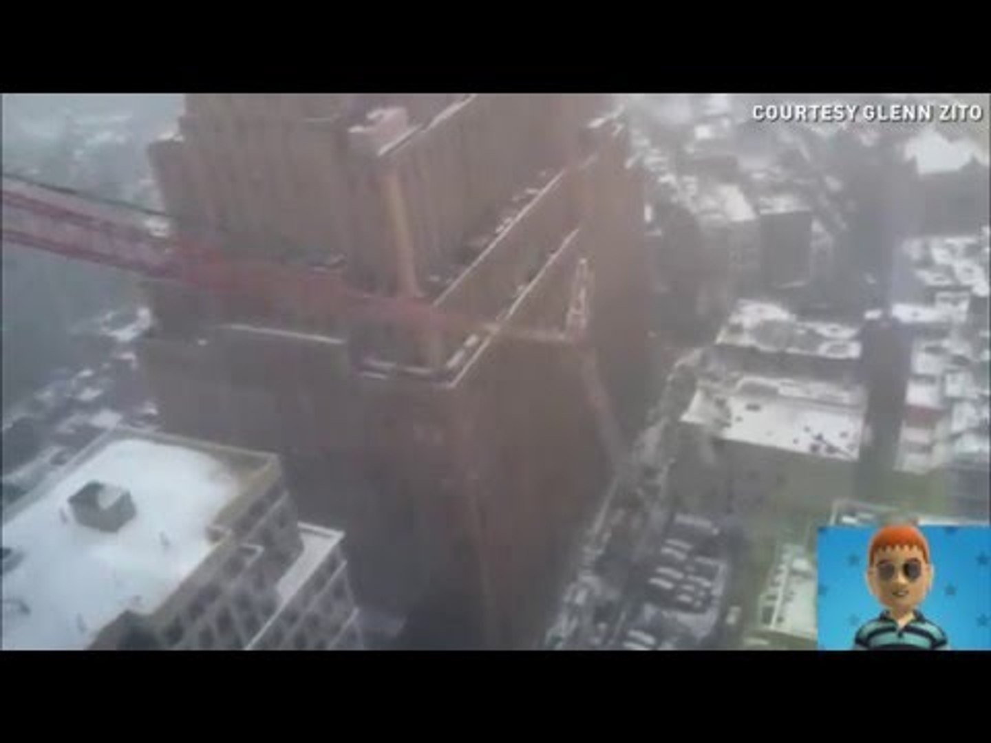 NYC CRANE FALLING