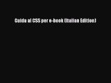 Read Guida al CSS per e-book (Italian Edition) Ebook Free