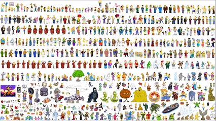 The Simpsons Cast Poster