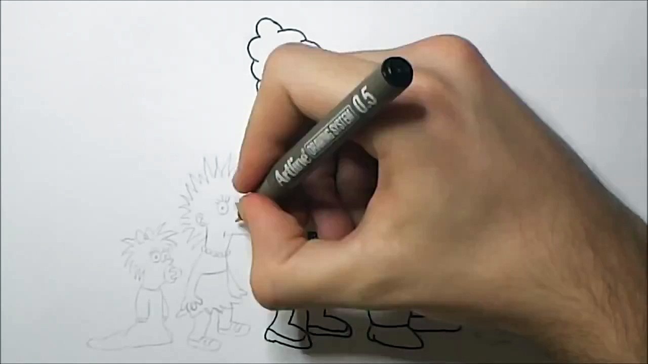 How to Draw The Simpsons (Tracey Ulman Style)