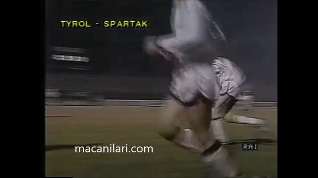 10.12.1986 - 1986-1987 UEFA Cup 3rd Round 2nd Leg FC Swarovski Tirol Innsbruck 2-0 Spartak Moskova