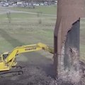 A demolition very nearly goes horribly wrong