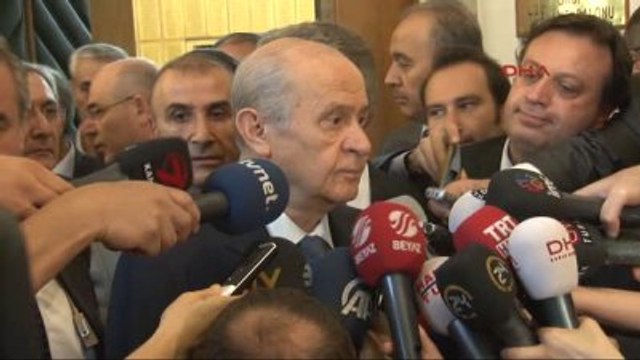 MHP Lideri Bahçeli, Grup Toplantısının Ardından Gazetecilerin Sorularını Yanıtladı