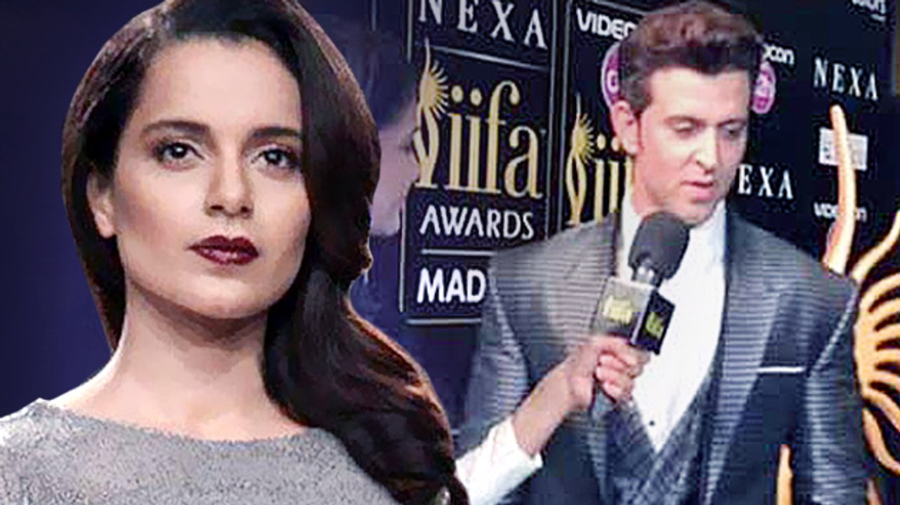 Hrithik Roshan Taunts Kangana Ranaut At IIFA 2016