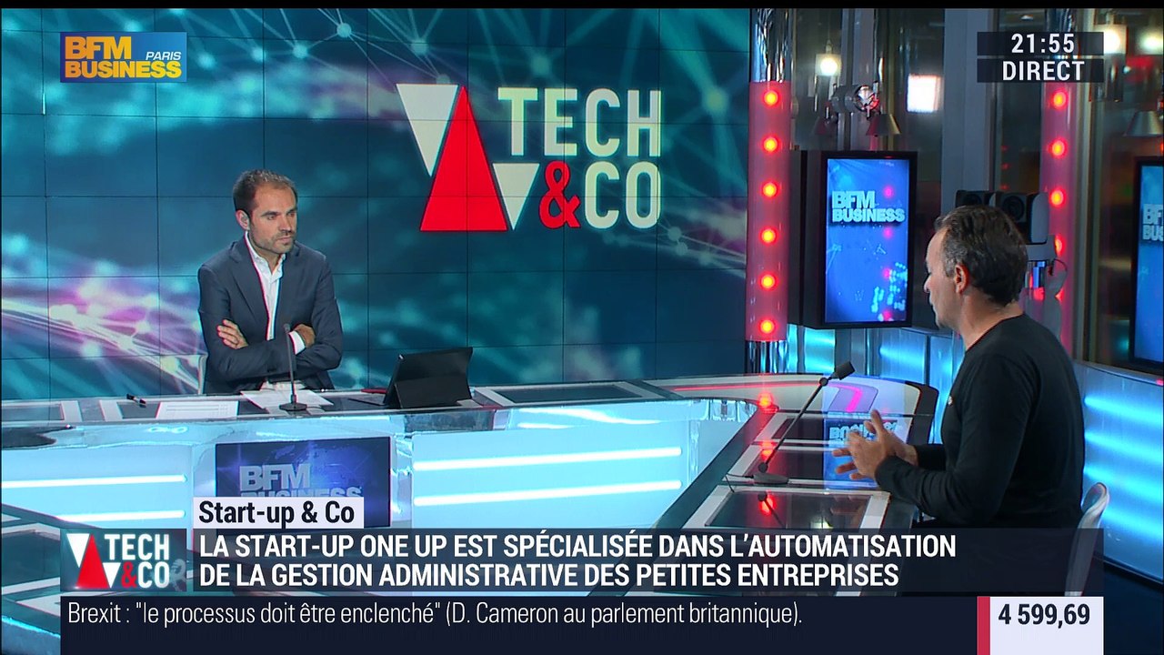 Start-up & Co: "OneUp se veut être une plateforme collaborative entre entrepreneurs et experts-comptables", François Nadal - 27/06