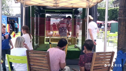 Le Parvis de l'Hôtel de Ville devient la Place de l'Europe jusqu'au 10 Juillet