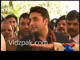 Jawab do Sindh government jawab do :- Bilawal Bhutto Media talk ke doran Sohail Anwer Siyal ko thapki dekar chale gaye