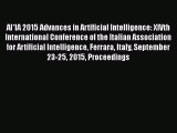 Download AI*IA 2015 Advances in Artificial Intelligence: XIVth International Conference of