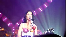 Katy Perry singing One Of The Boys in NYC 7/28/09