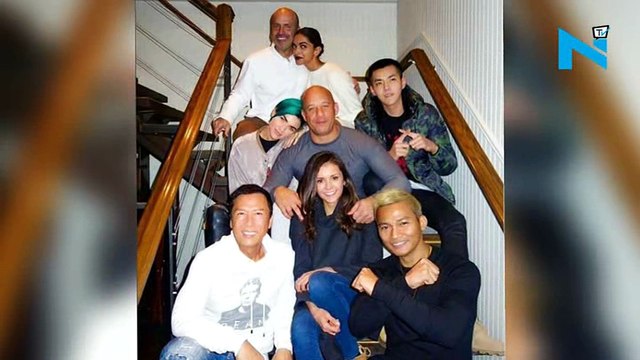 Check out! Deepikas sweet moment with Vin Diesels daughter