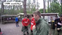 Nasi piłkarze relaksowali się grając w paintball euro2016