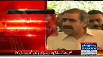 Jawab do Sindh government jawab do - Bilawal Bhutto Media talk ke doran Sohail Anwer Siyal ko thapki dekar chale gaye