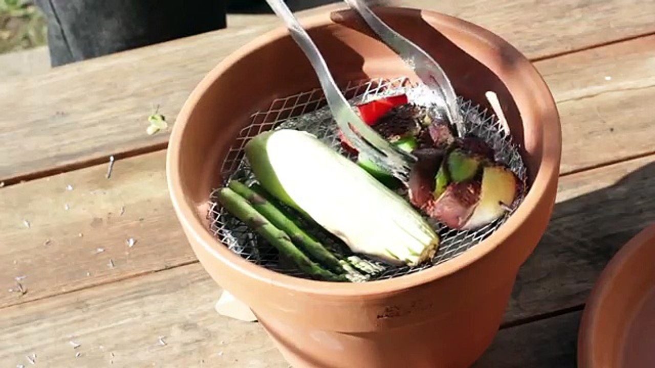 Si on m'avait dit que je pouvais créer un barbecue avec un pot en terre cuite...