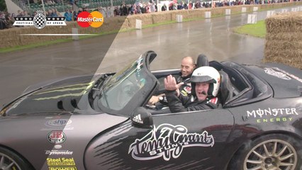 Terry Grant Priceless Surprise at Festival of Speed!