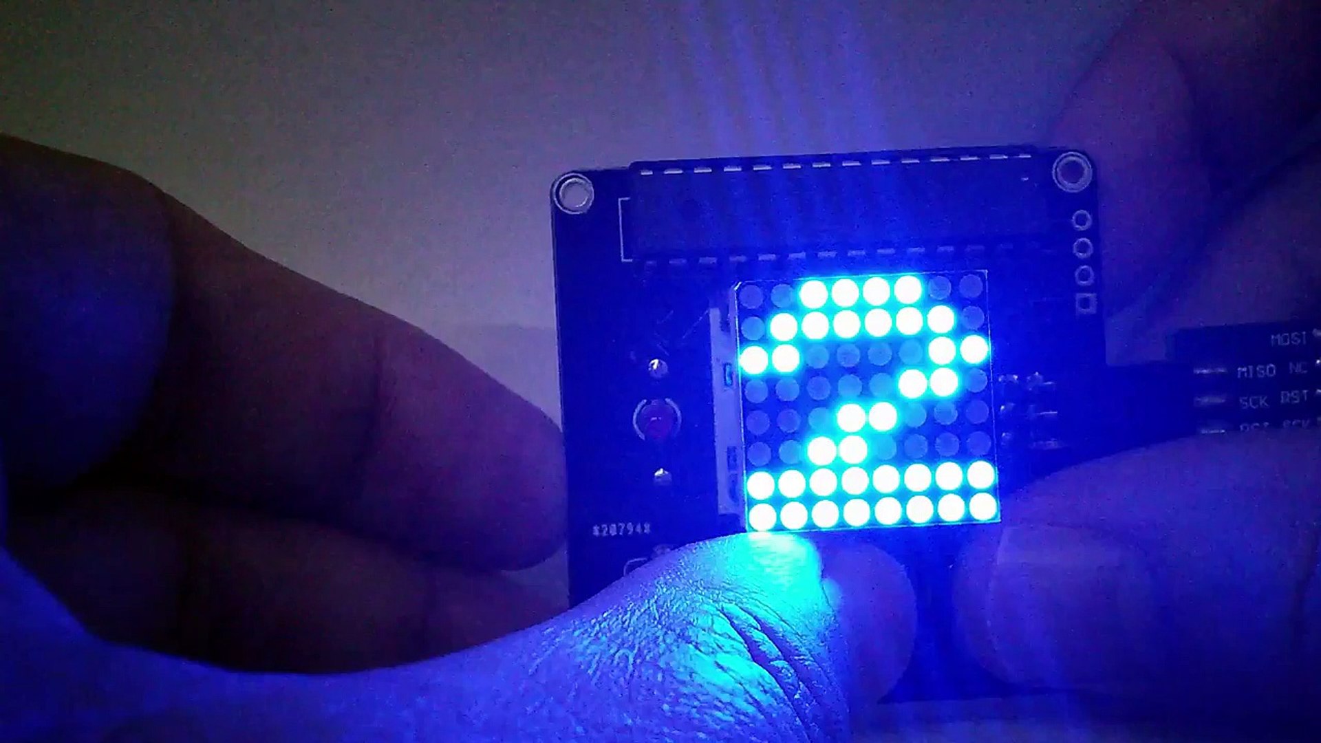 DIY LED 8x8 matrix Game console - 64bit - part II.