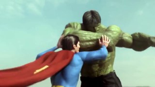 Superman VS Hulk The Fight (Part 1, 2, and 3) (Made by Mike Habjan)(READ DESCRIPTION) Vide