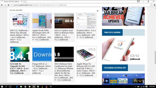 Apple iOS 9.3.2 jailbreak Untethered (Evasion 2.4 Jailbreak iOS 9.3.2 ) - iPhone, iPad et iPod Touch