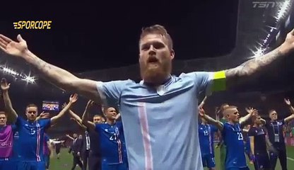 İzlanda'nın çeyrek final coşkusu