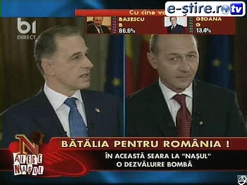 Dezbatere Traian Basescu - Mircea Geoana (24)