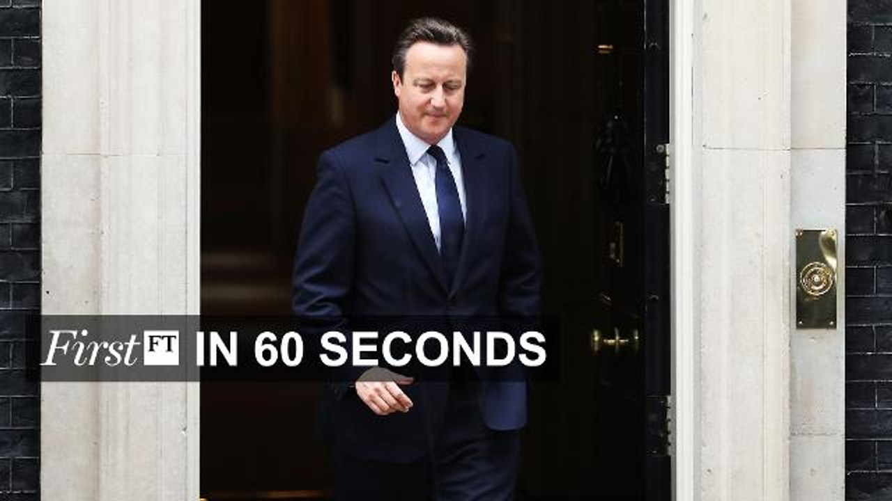 FirstFT - Cameron makes final Brussels trip, VW $15bn settlement
