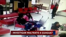 Cámara captó momento exacto en que mujer agredió a bebé - CHV Noticias