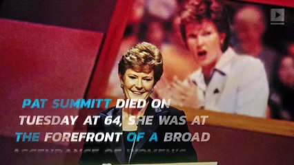 Pat Summitt, Legendary Tennessee Basketball Coach, Dies At 64