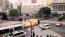 Tokyo-Shibuya crossing summer 2016