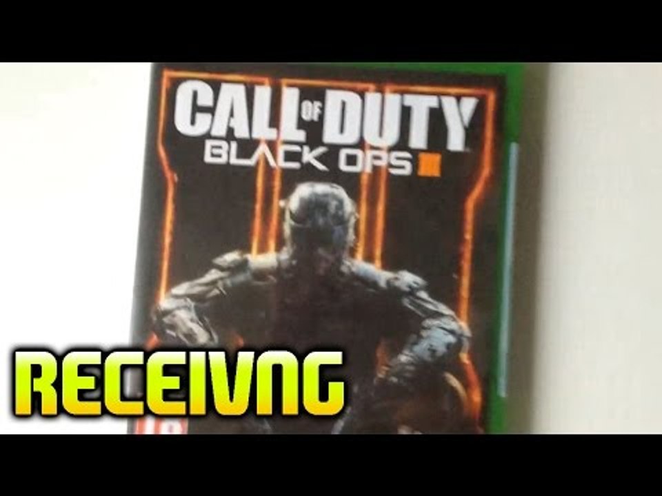 RECEIVING BLACK OPS III !