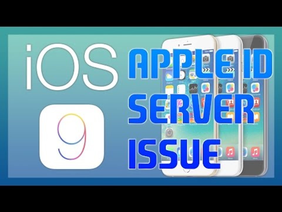 HOW TO | FiX IOS 9 FACETIME APPLE ID ISSUE