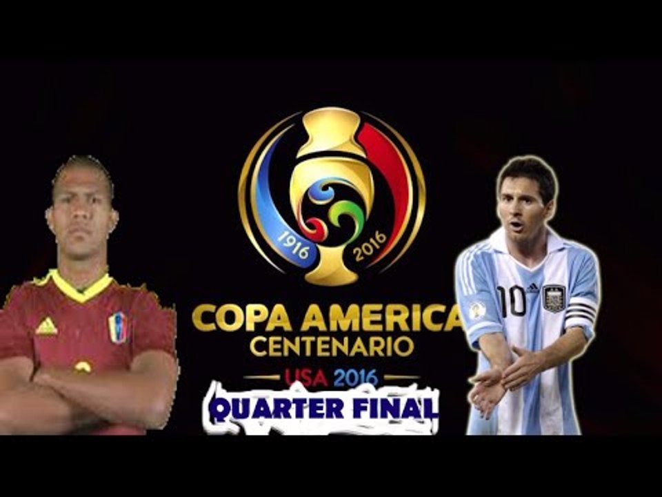 Copa América 2016 : Argentina vs Venzuela 19/06/2016 Preview And Results