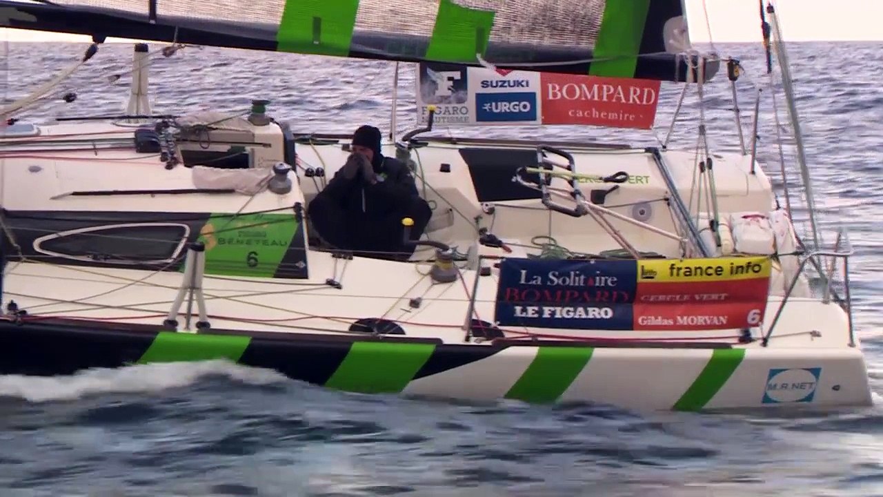 Solitaire Bompard Le Figaro - Gildas MORVAN ( Cercle Vert )