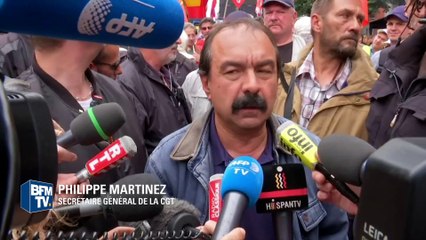 Martinez: "C'est bien d'être reçu mais il nous faut des réponses" sur la loi Travail