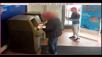 Ladrão sem dó rouba idosa de 91 anos em caixa multibanco