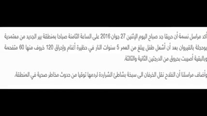 القيروان - طفل ال5 سنوات يحرق 120 خروف ووفاة نصفها متفحما