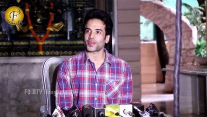 TUSHAR KAPOOR PRESS CONFERANCE ABOUT HIS CHILD