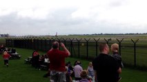 Emirates Airbus A380 take off Manchester airport 15/6/2014