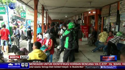 Terminal Kalideres Dipadati Pemudik