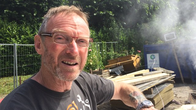 Le gigot bitume préparé