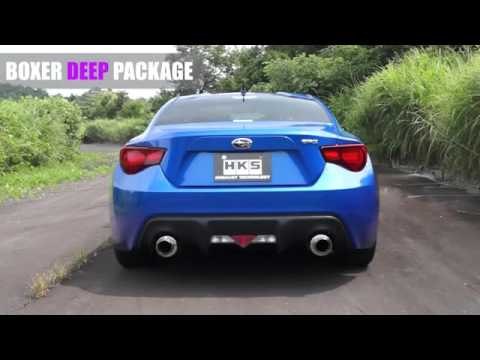 SUBARU BRZ BOXER SOUND EXHAUST SYSTEM LIGHT DEEP Package
