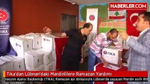 Tika'dan Lübnan'daki Mardinlilere Ramazan Yardımı