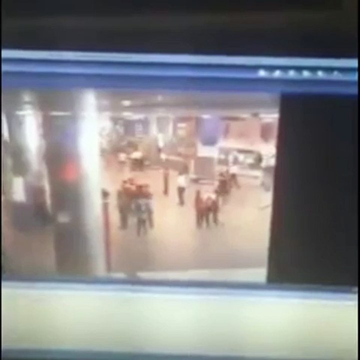 Sansürsüz - Atatürk Havaalanı Canlı Bomba  -  Güvenlik Kamerası