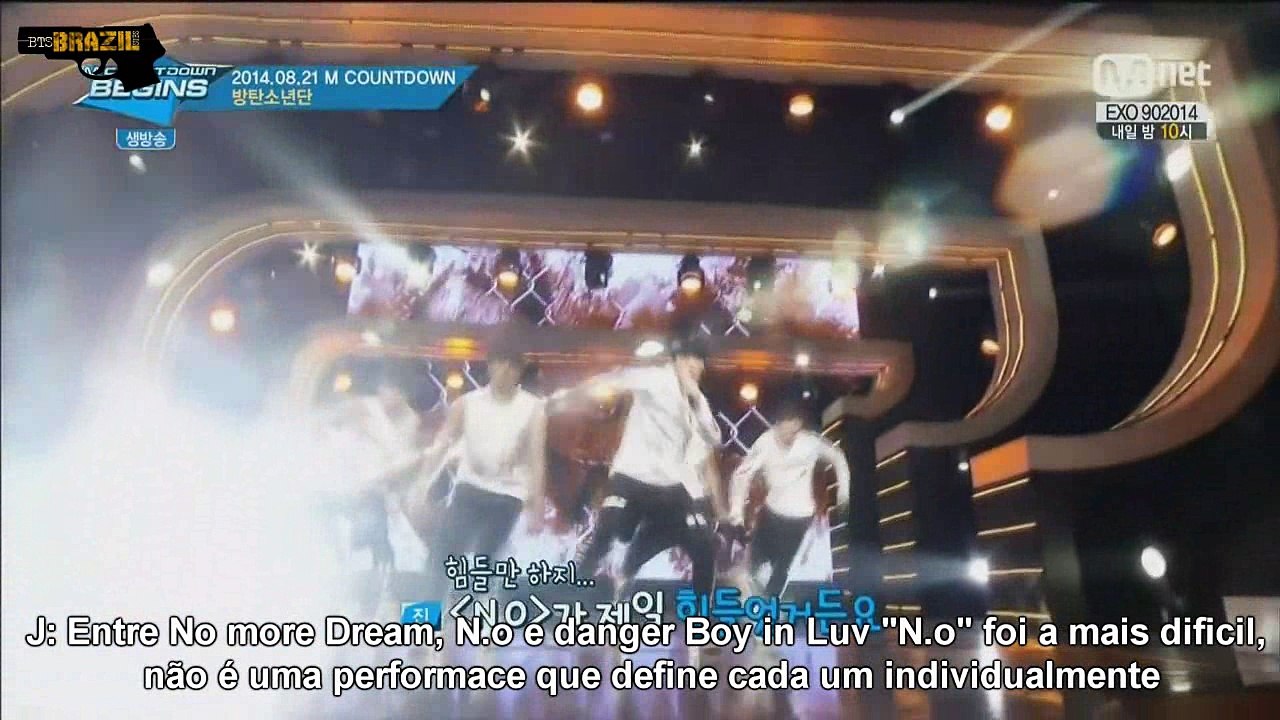 140828 M Countdown Begins [Legendado PT-BR]
