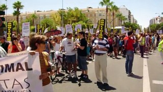 Manifestacion contra la multiuso Cadiz 27 junio 09 2